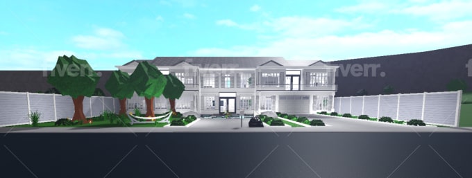 50k Modern House Roblox Bloxburg House - The Kokonut Song